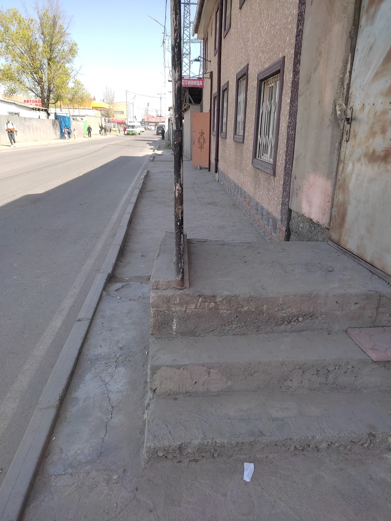 Улица Кулиева в Бишкеке