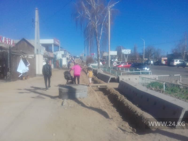 Улица Советская в Чолпон-Ате