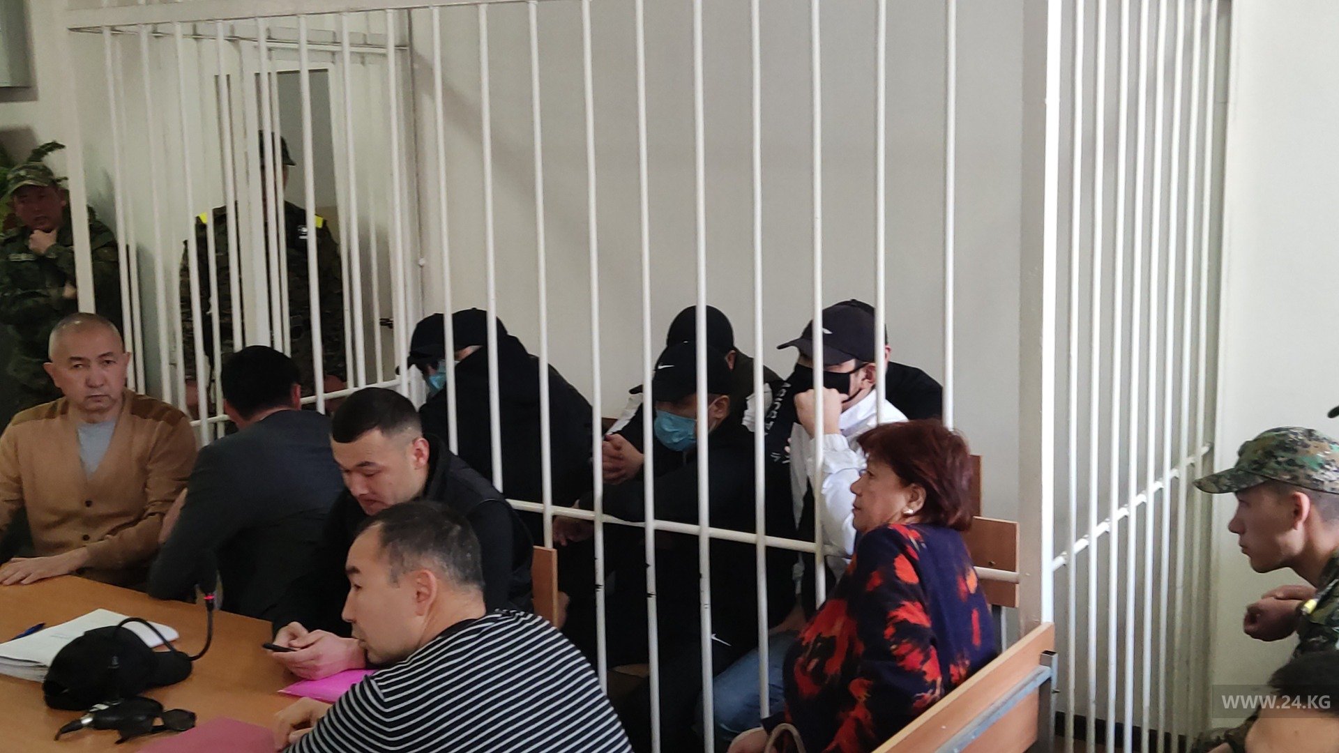 Обвиняемые в убийстве Чынгыза Джумагулова