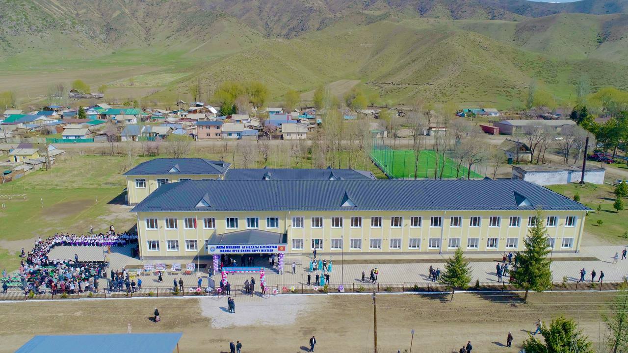 В селе Санташ отремонтировали здание школы