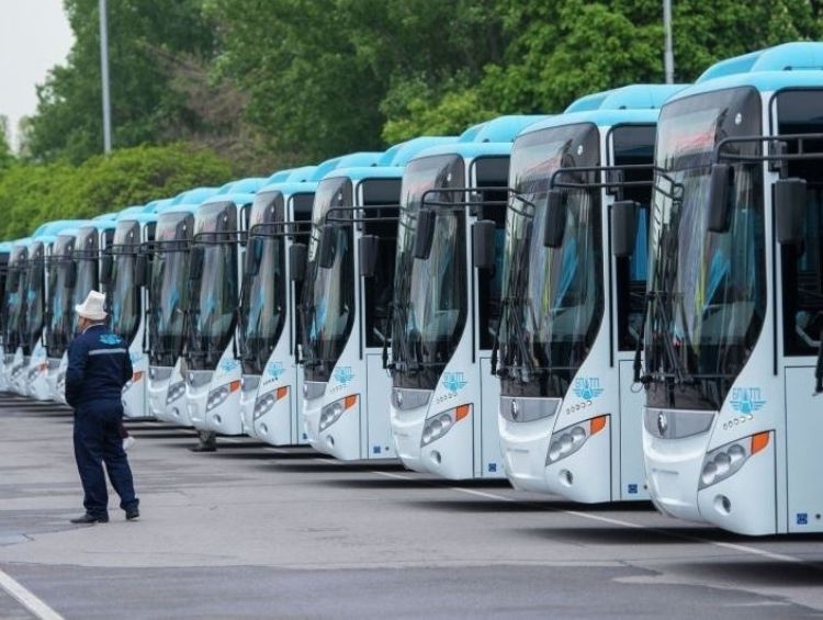 В ближайшие два года в Бишкек должно поступить более 1 тысячи новых автобусов