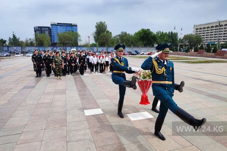 В Бишкеке почтили память погибших бойцов спецназа «Альфа» ГКНБ