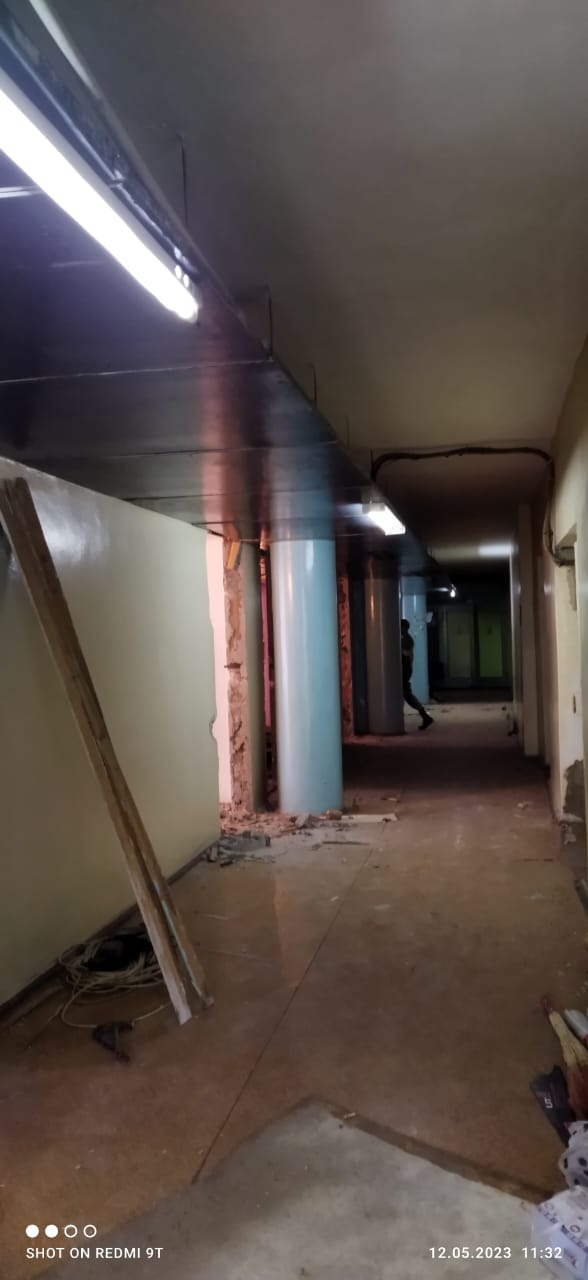 В Русском театре драмы имени Чингиза Айтматова начался ремонт