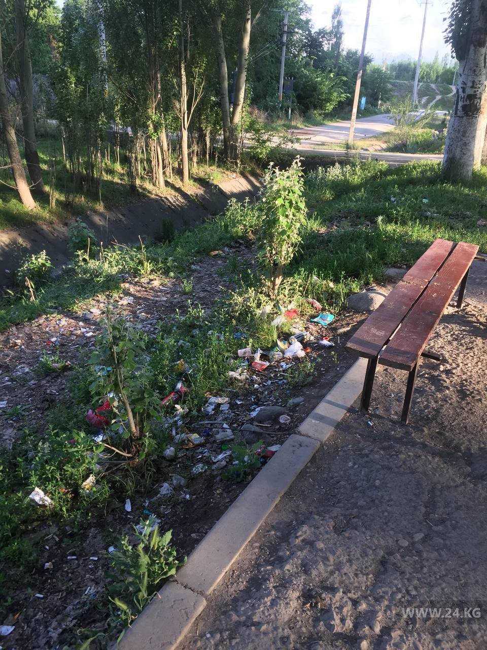 Село Джал завалено мусором. Жители призывают власти навести порядок