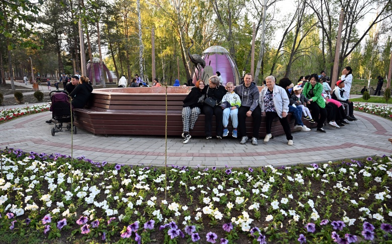 В Чолпон-Ате появился новый парк