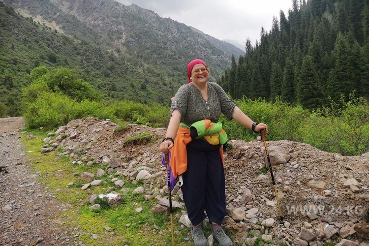 Мария Андреева планировала пройти маршрут по горам Кыргызстана