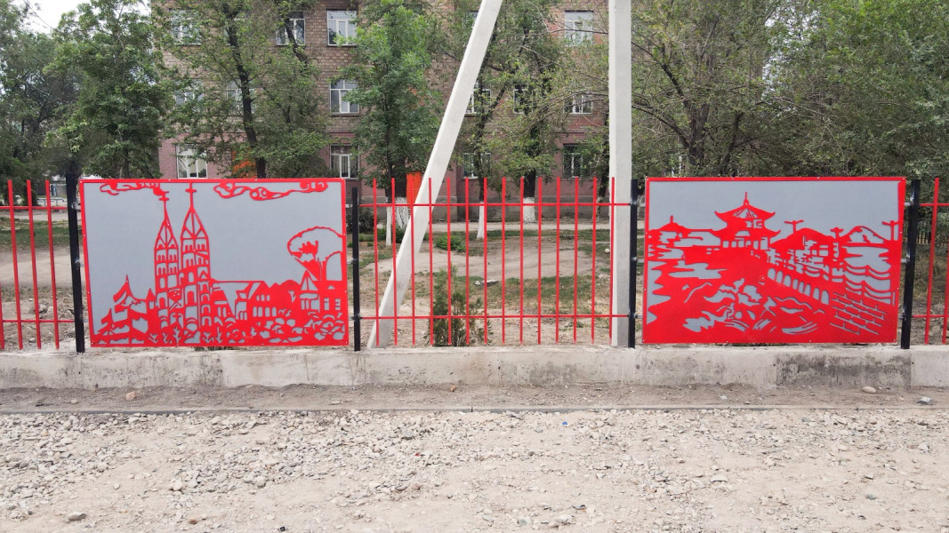 В Бишкеке благоустраивают проспект Дэн Сяопина
