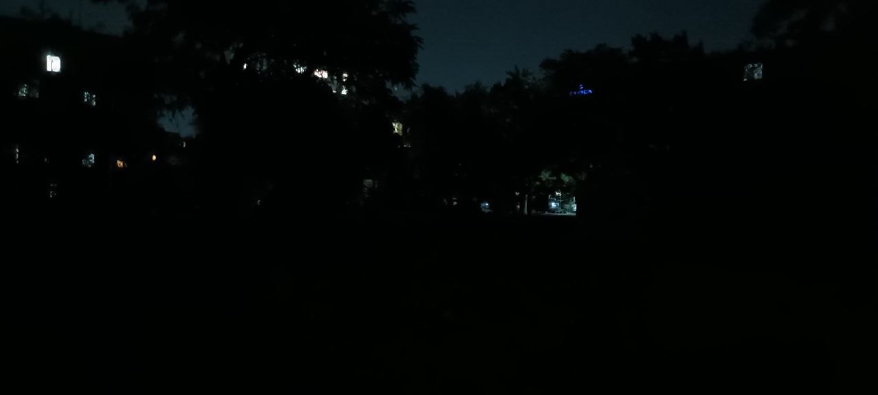 Так ночью выглядит микрорайон № 9