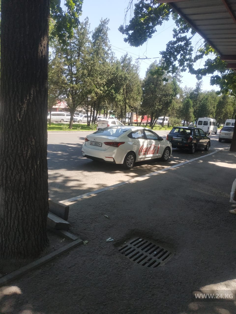 Машины на остановках