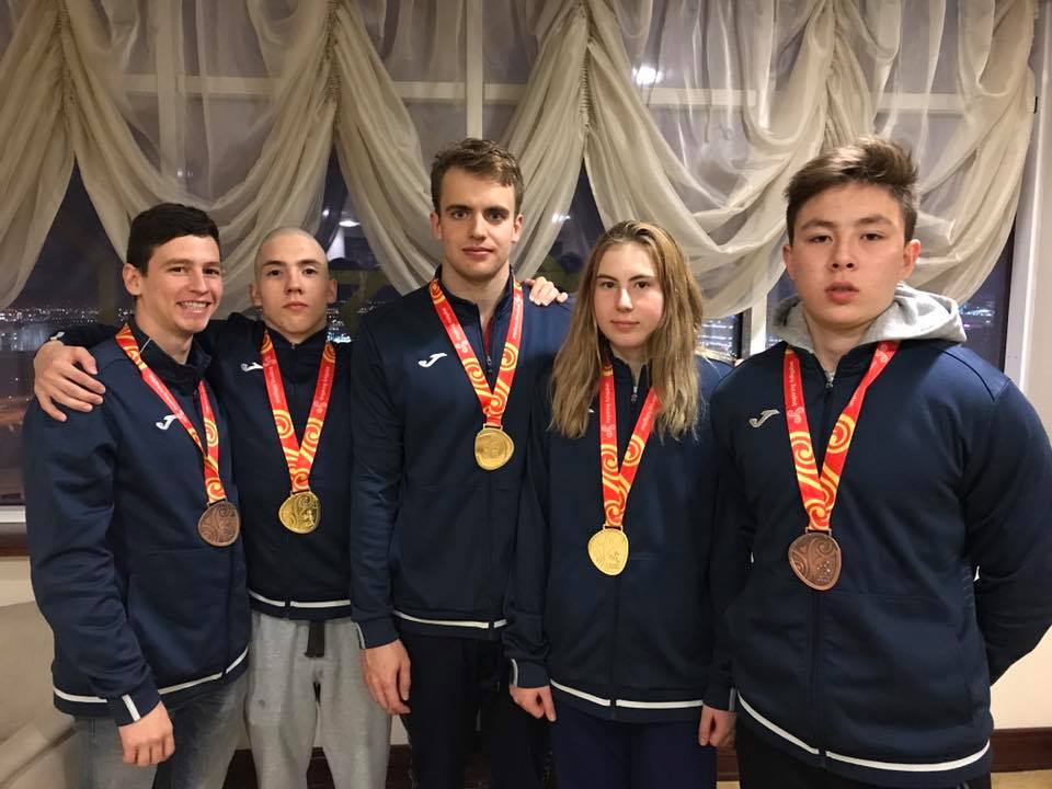 Сборная КР по плаванию на чемпионате Центральной Азии