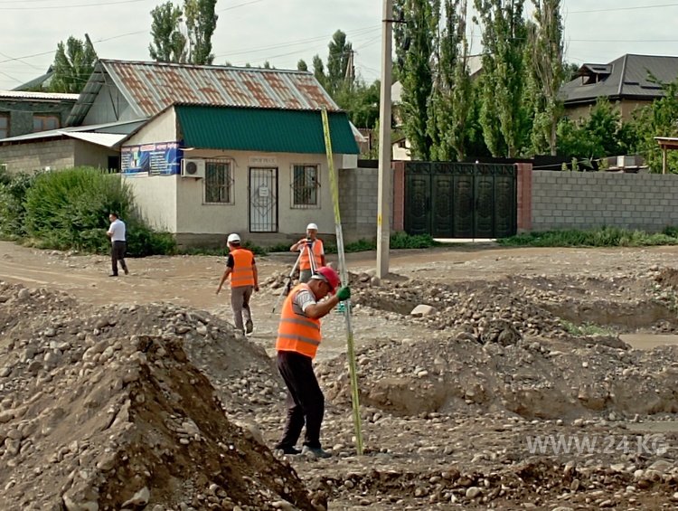 Строительство детсада в жилом массиве «Калыс-Ордо»