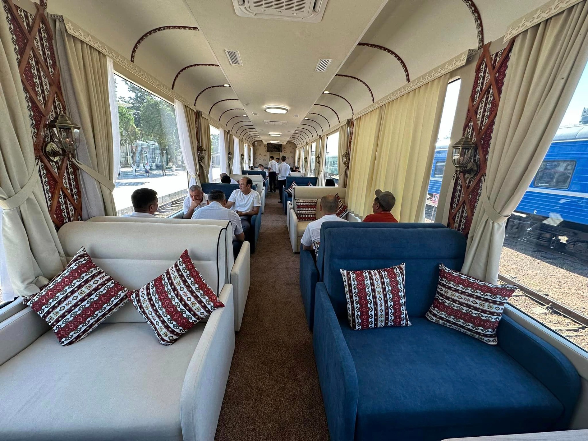 На Иссык-Куль можно будет добраться в вагоне VIP-класса