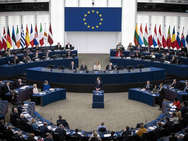 Заседание Европарламента