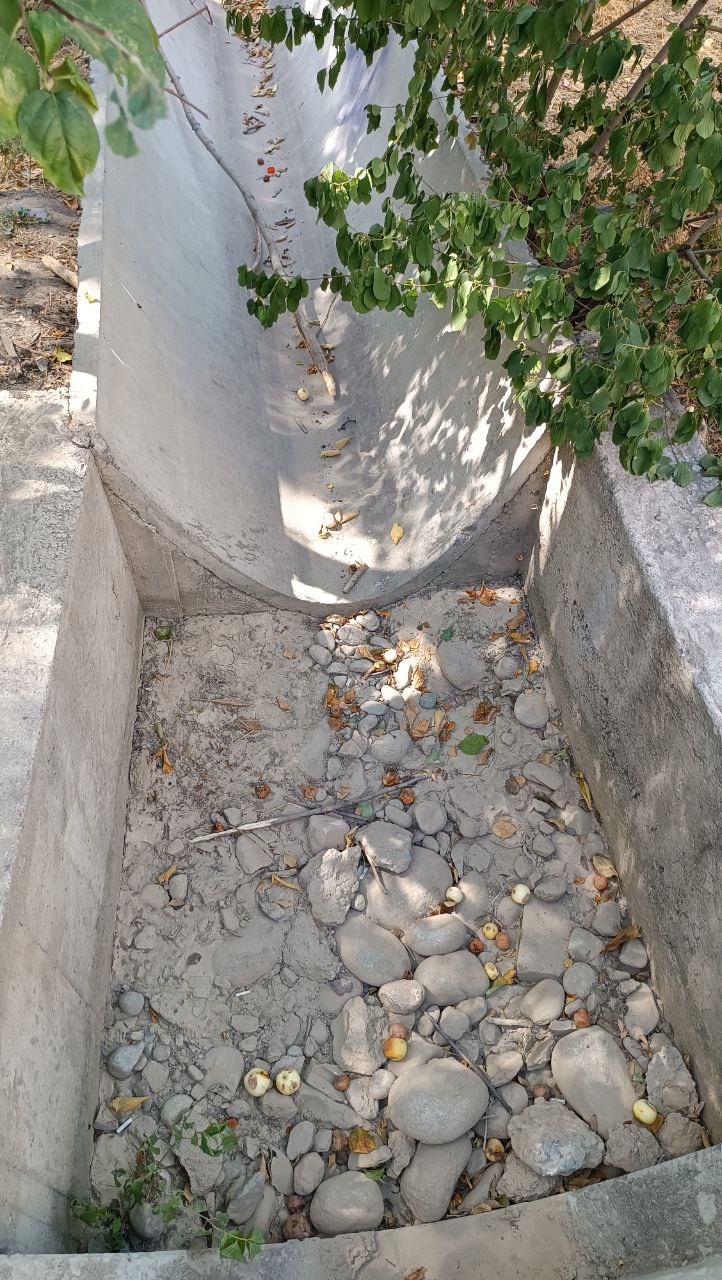 В арыках нет воды