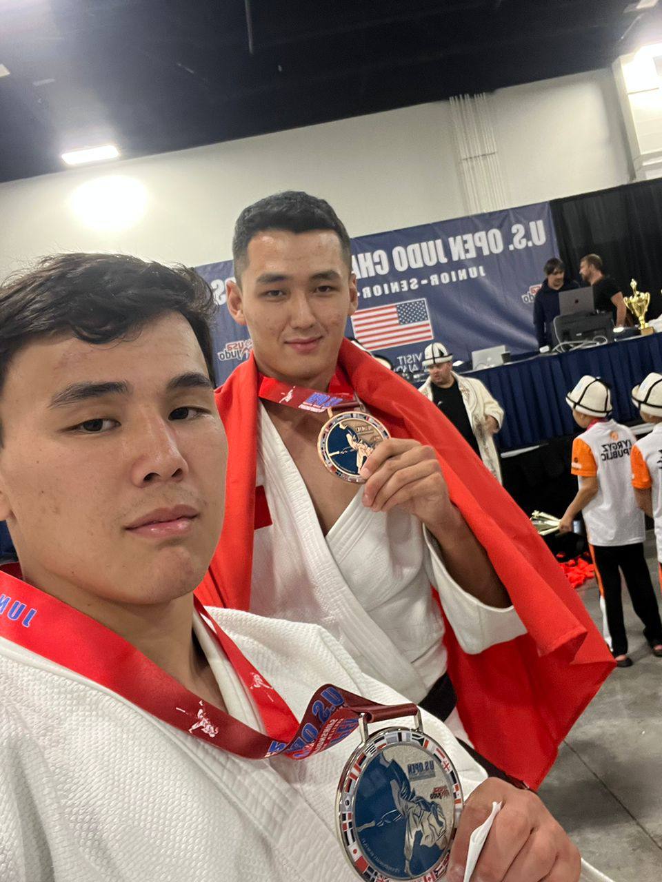 Кыргызстанцы завоевали две медали на чемпионате США по дзюдо