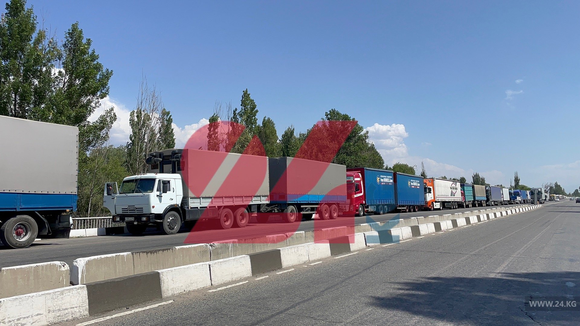 Ситуация на границе с Казахстаном