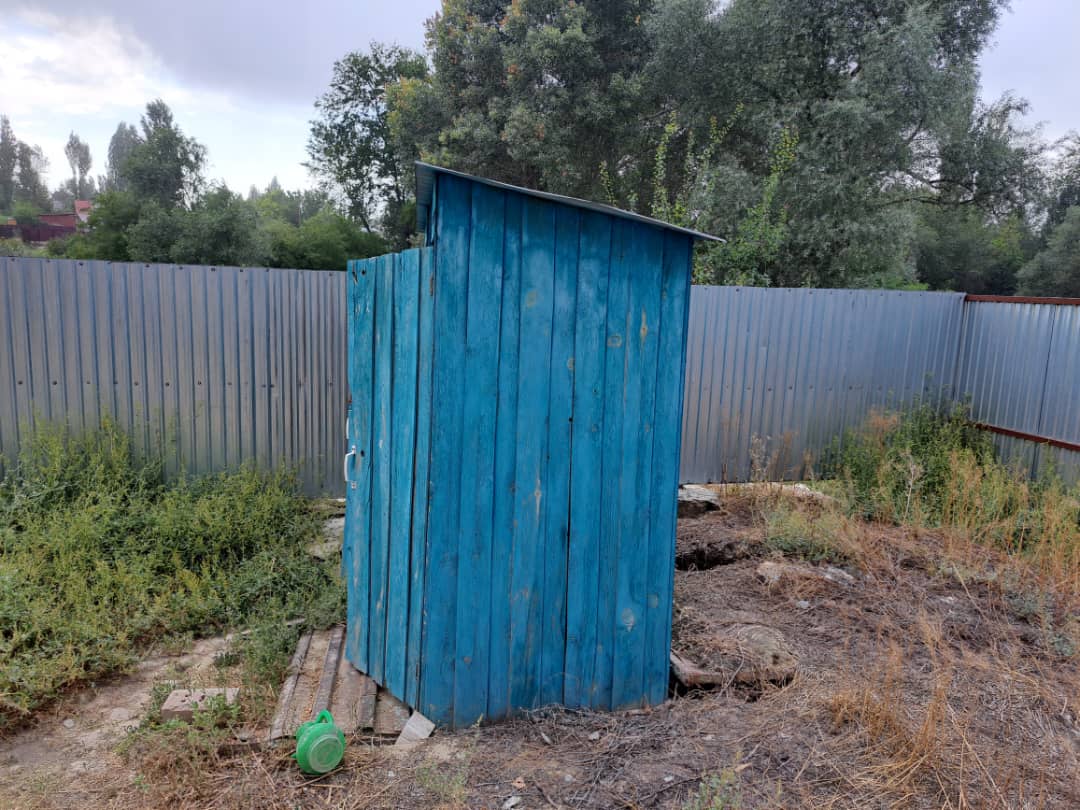 Туалет мечети в Таласе