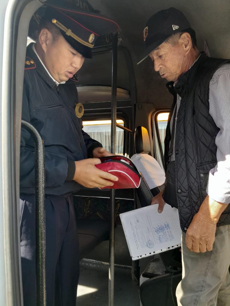 В Бишкеке проверили маршрутки