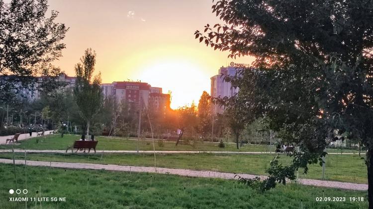 Бишкек, парк «Ынтымак»