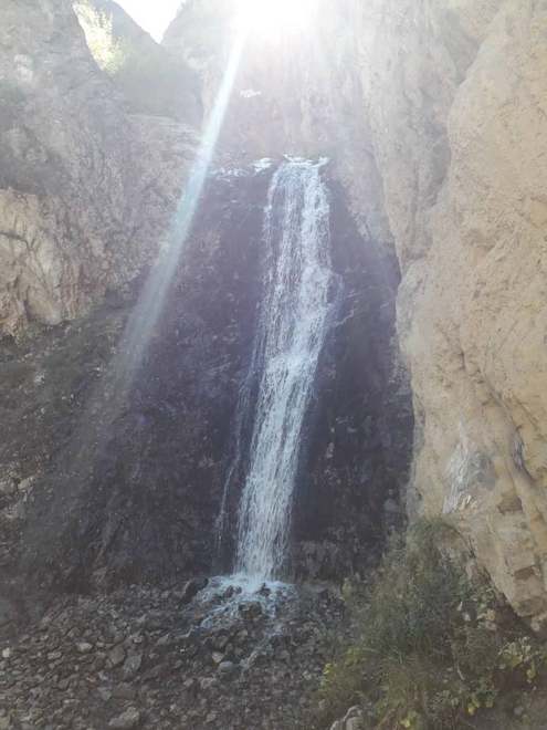 Водопад в Иссык-Ате