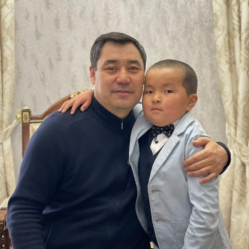 Президент Садыр Жапаров и Бекболот Турдушев
