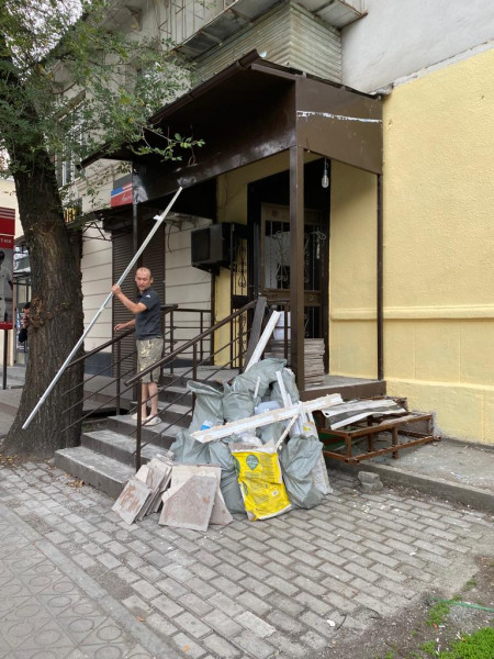 В столице продолжают бороться с нарушителями чистоты