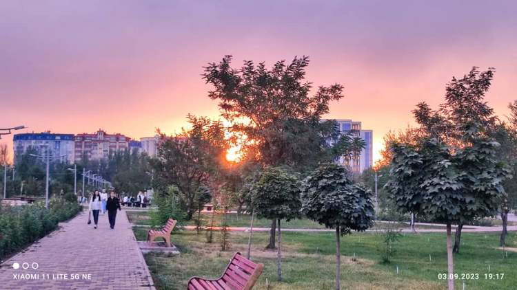 Бишкек, парк «Ынтымак»