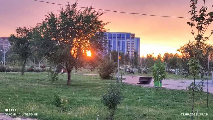 Бишкек, парк «Ынтымак»