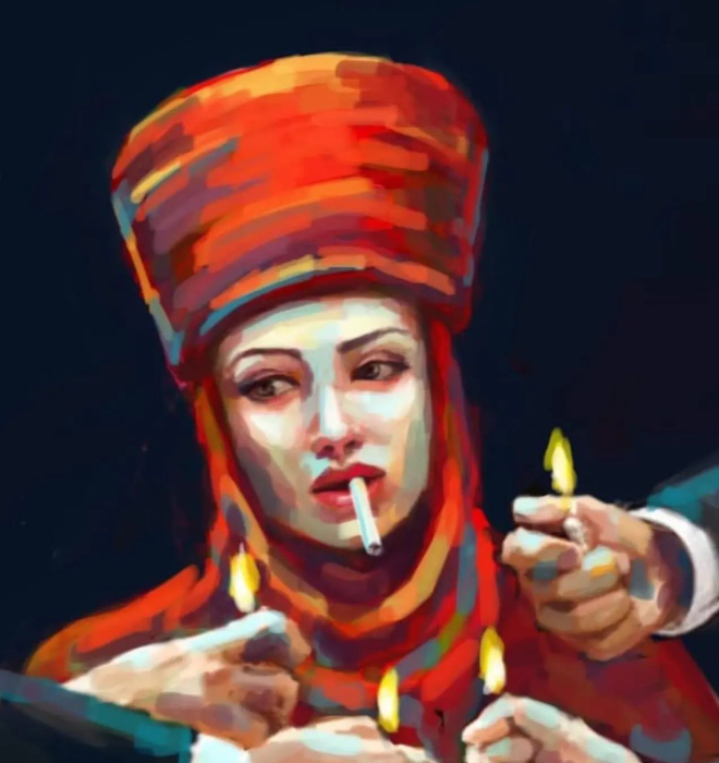 Иллюстрация дизайнера Ormon Hayyam