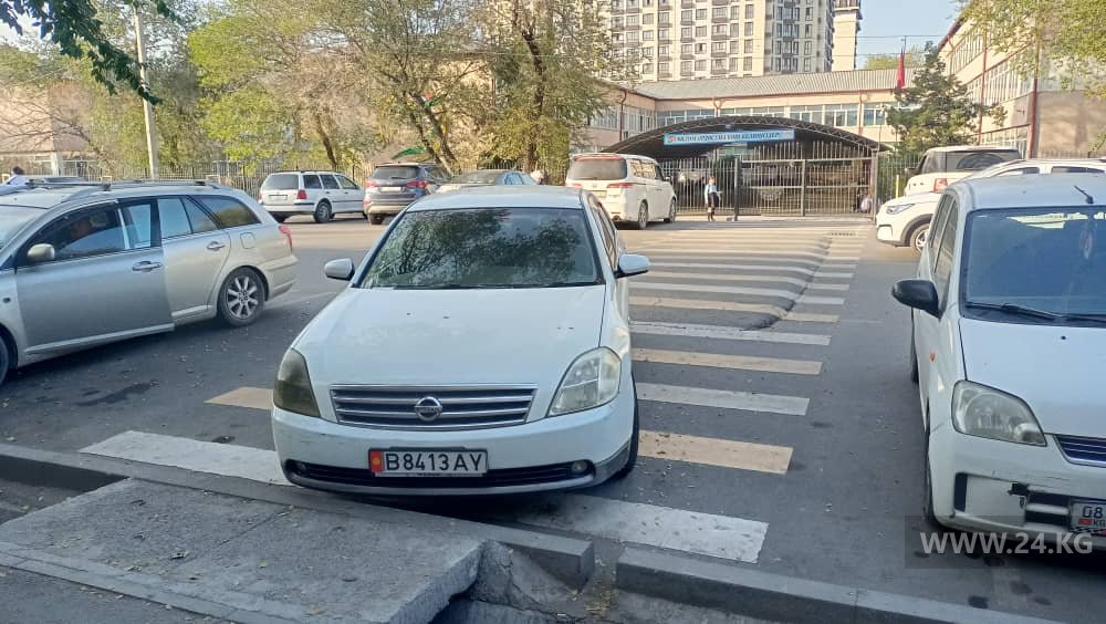 Парковка на зебре