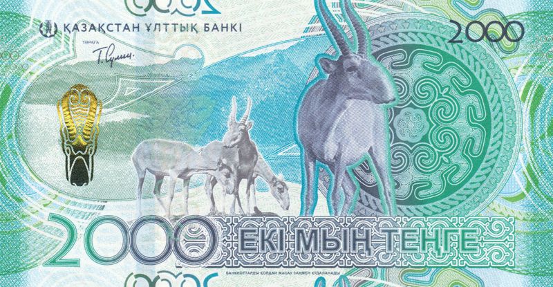 Новый дизайн тенге