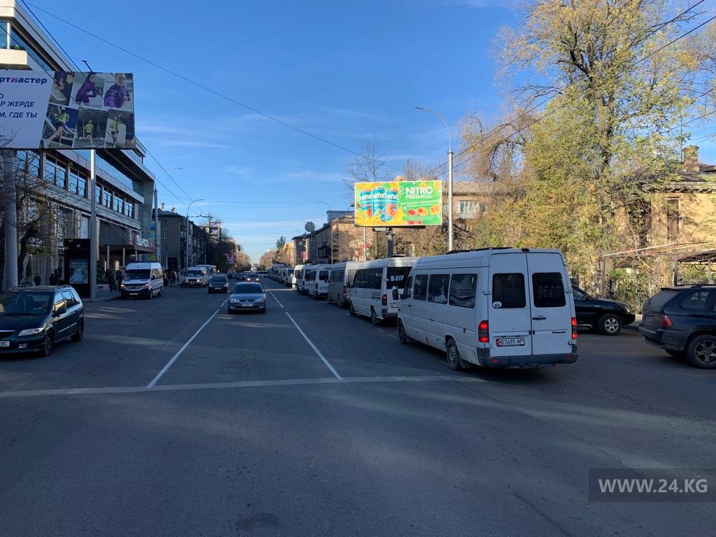 Ситуация на дорогах в Бишкеке