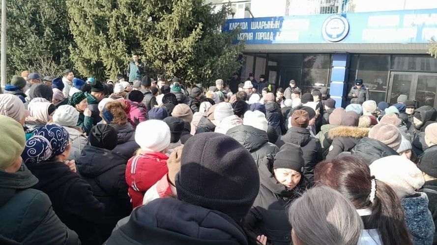 Каракол шаарынын соодагерлери