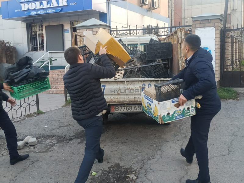 Рейд против стихийной торговли
