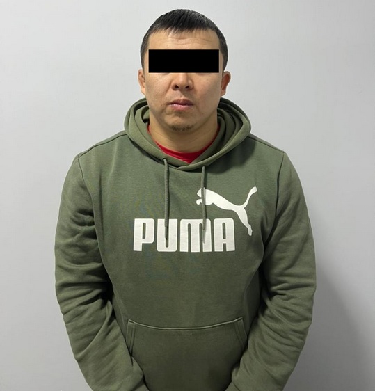Задержанный член ОПГ покойного Камчи Кольбаева