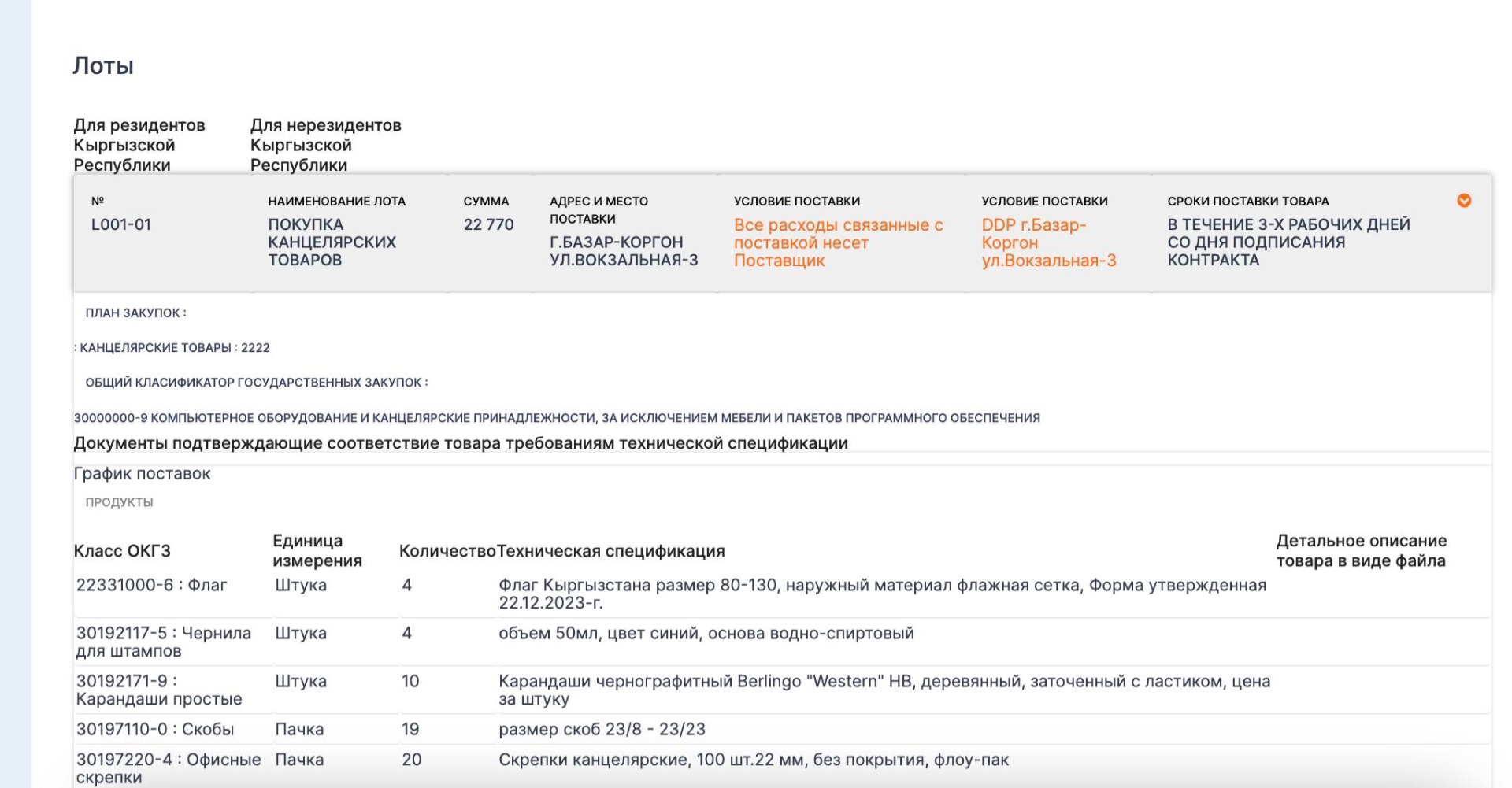 Объявления о покупке новых флагов