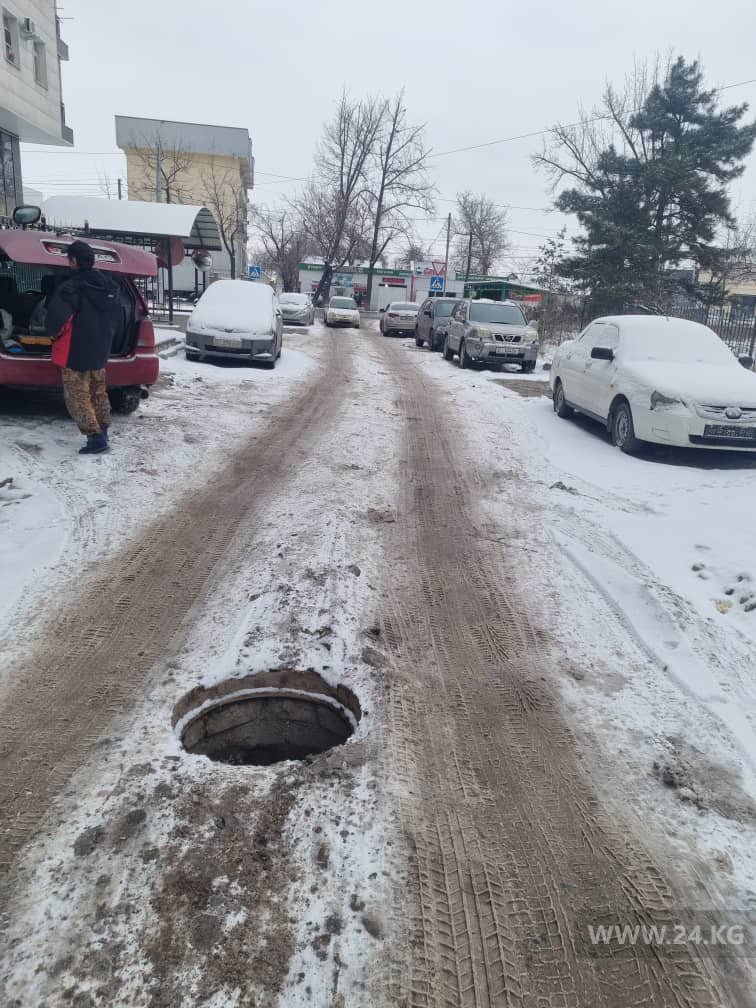 Люк на улице Коенкозова
