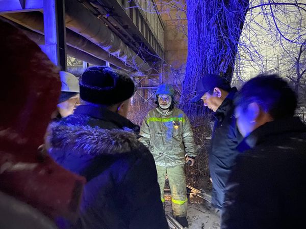 Мэр Бишкека прибыл ночью на ТЭЦ