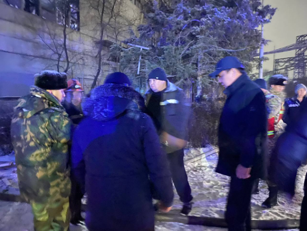 Мэр Айбек Джунушалиев на ТЭЦ