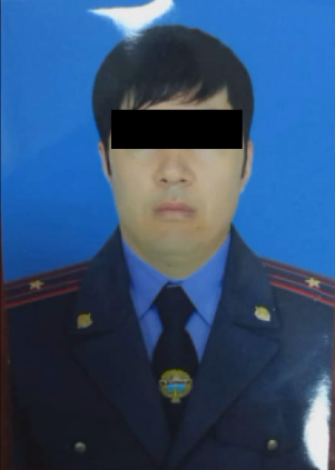 Задержанный сотрудник милиции