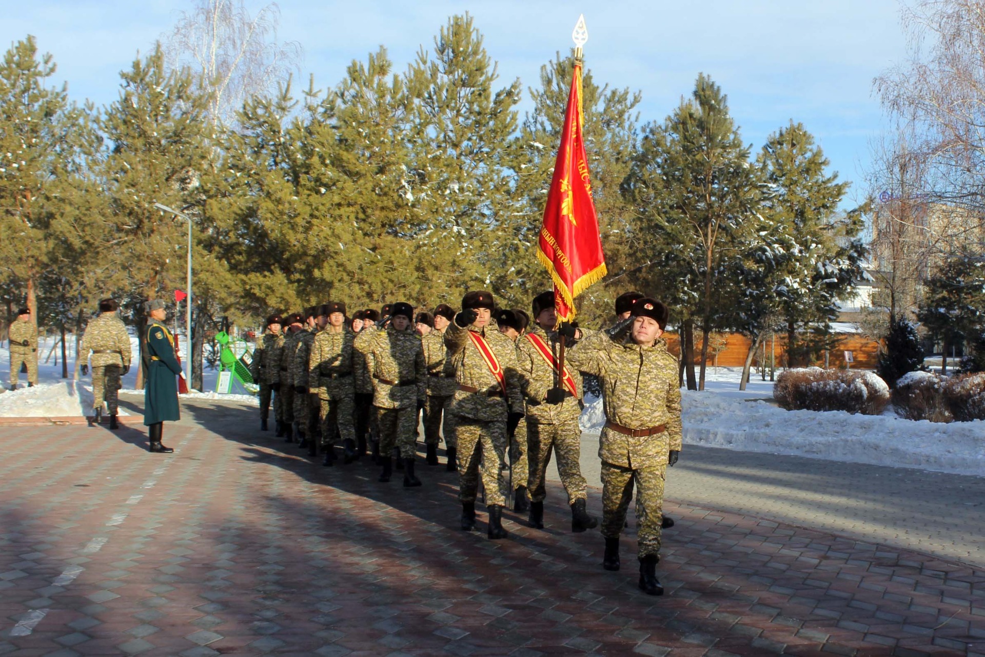 Торжественный митинг в честь Дня защитника Отечества