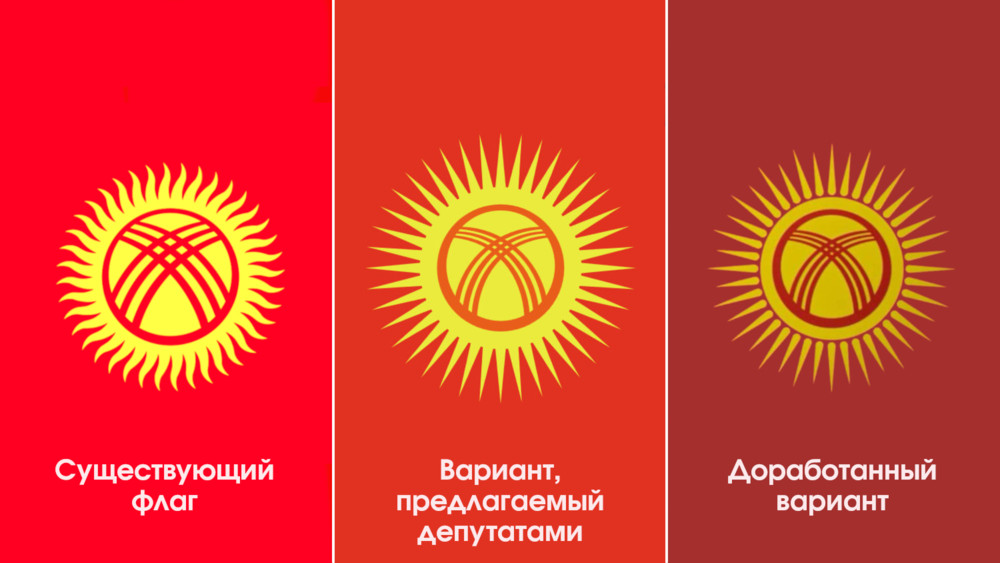 Предложенные варианты флага