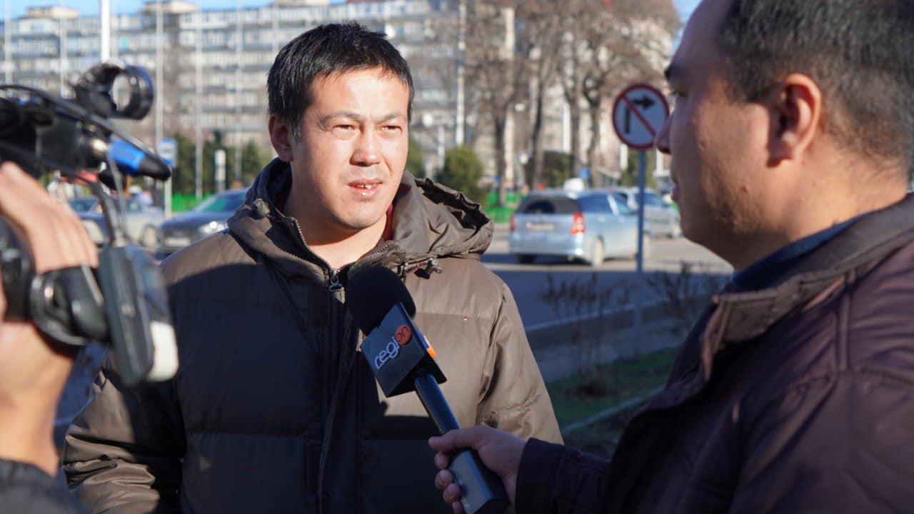 Журналист Сапар Акунбеков
