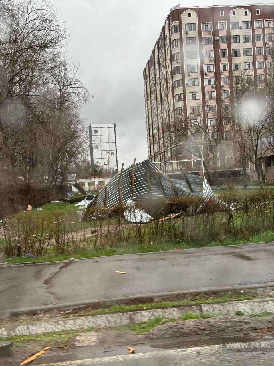 Сильный ветер