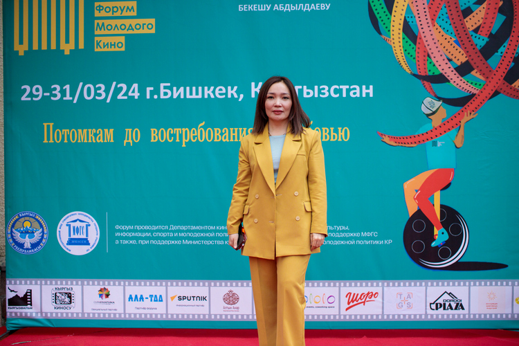 Директор кинотеатра «Ала-Тоо», член оргкомитета форума Гулькаир Тиленбаева