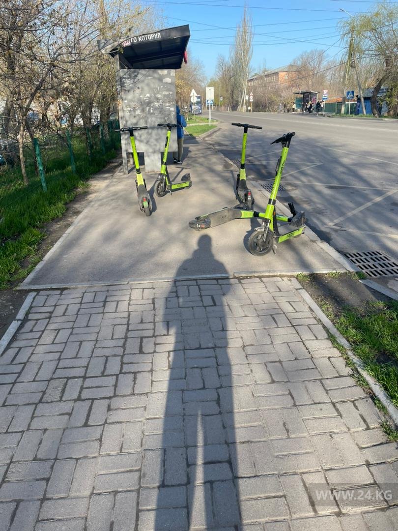Электросамокаты в Бишкеке