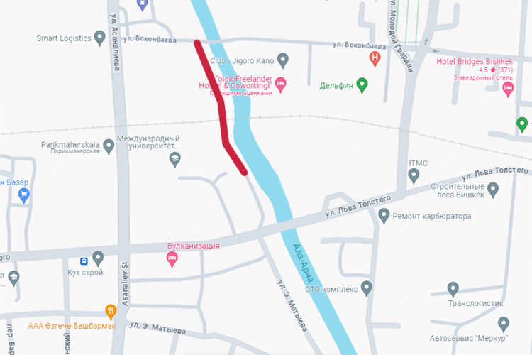 Где проходит новая трасса