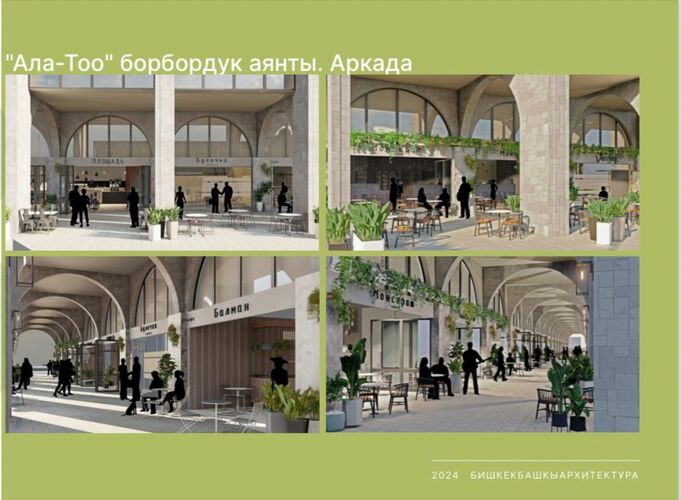 Эскиз модернизации площади