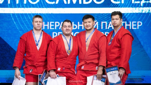 Призеры в весовой категории свыше 98 кг