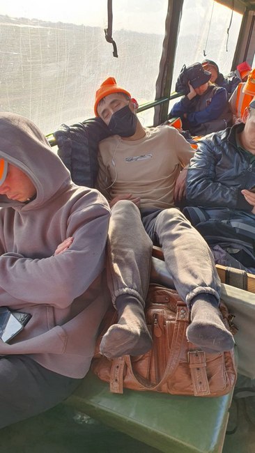 Для отдыха используется любая возможность